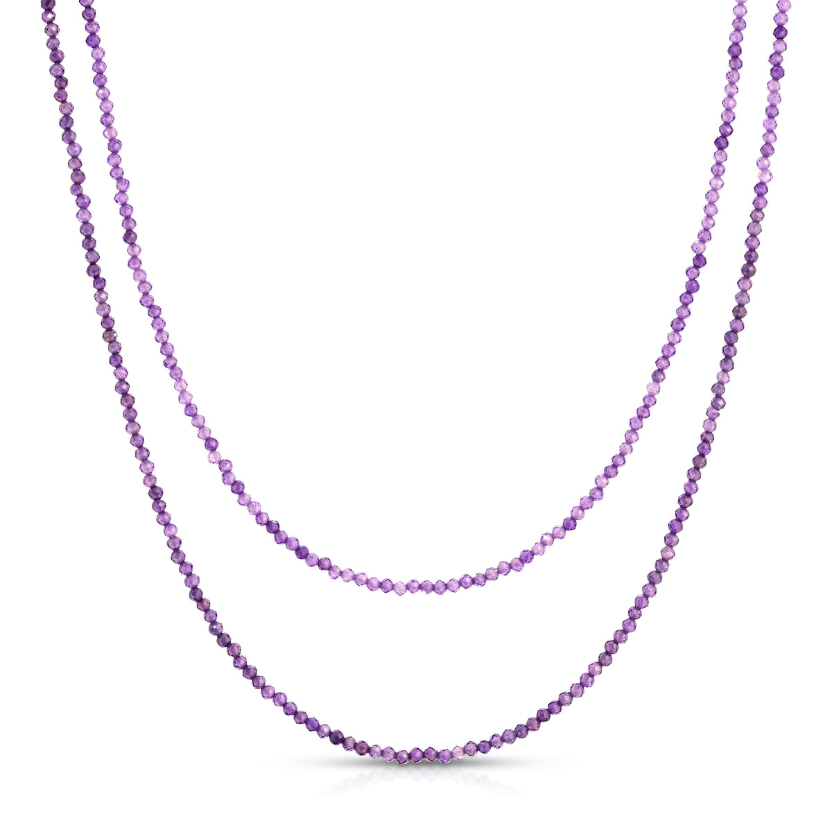 Zircon Necklace 35 Inch Length