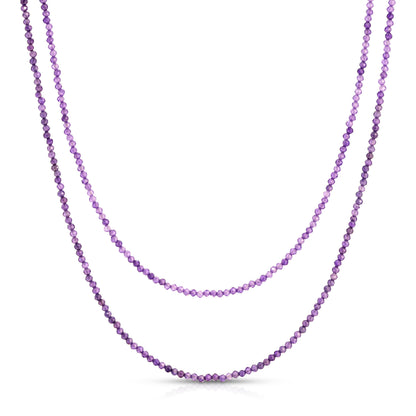 Zircon Necklace 35 Inch Length