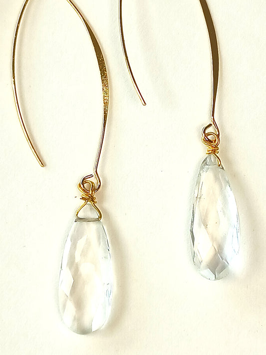 Clear Quartz Earrings